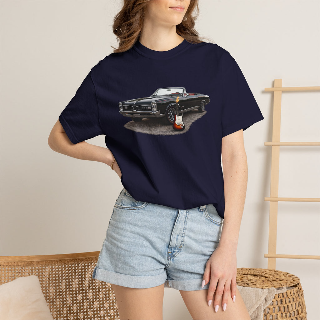 Classic Convertible Car T-Shirt — Retro Muscle Car Graphic Tee