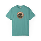 Vintage Camera & Pagoda T-Shirt — Retro Travel Photography Tee