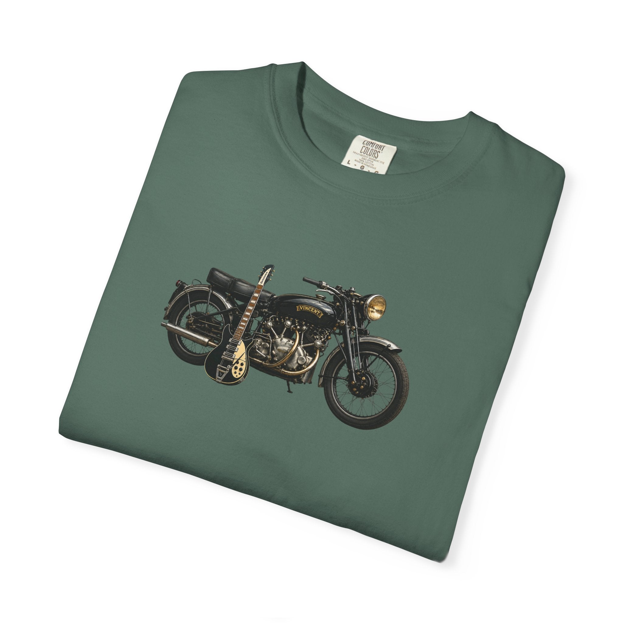 Vintage Motorcycle T-Shirt — Retro Classic Bike Graphic Tee