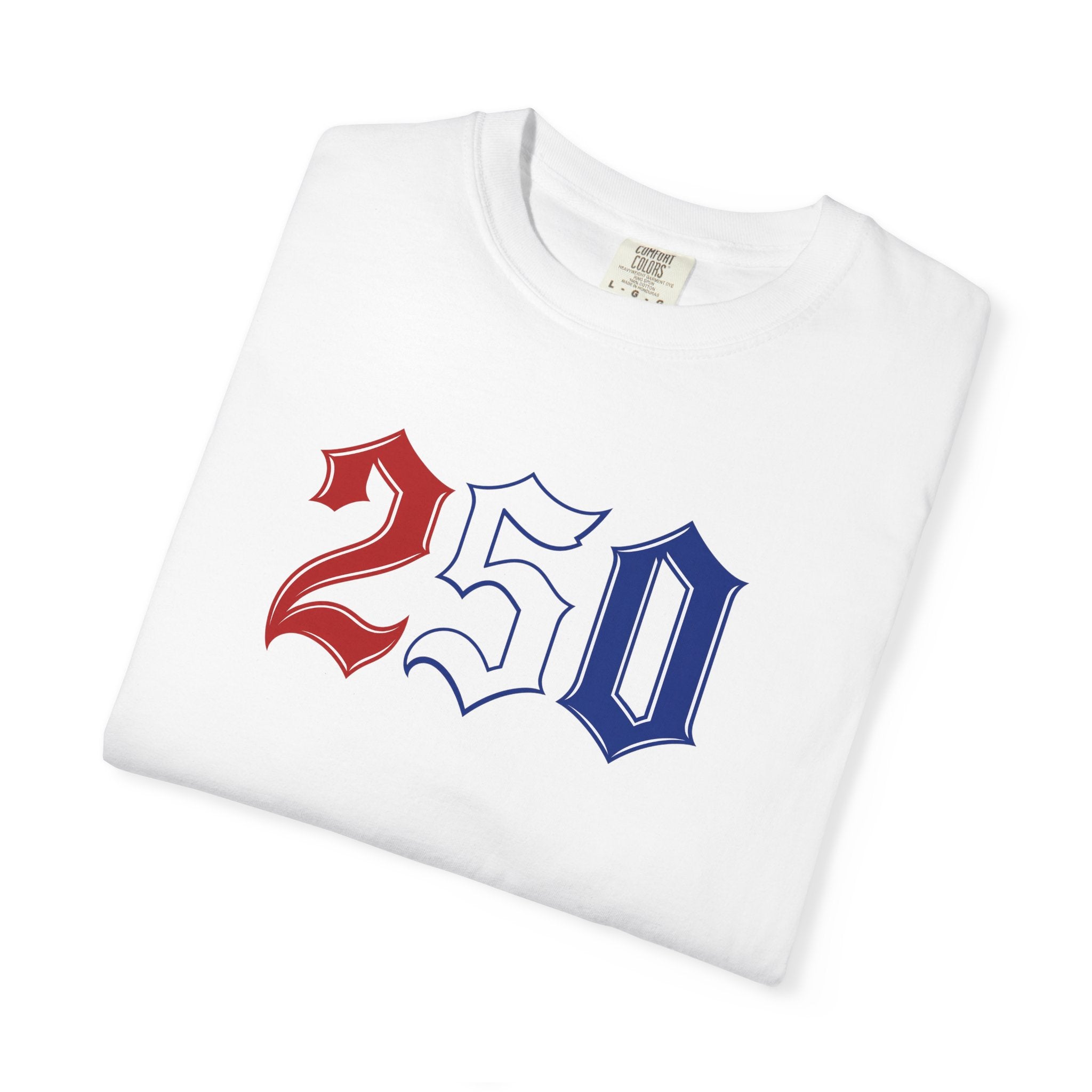 250 Patriotic Number T-Shirt