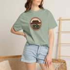 Vintage Camera & Pagoda T-Shirt — Retro Travel Photography Tee