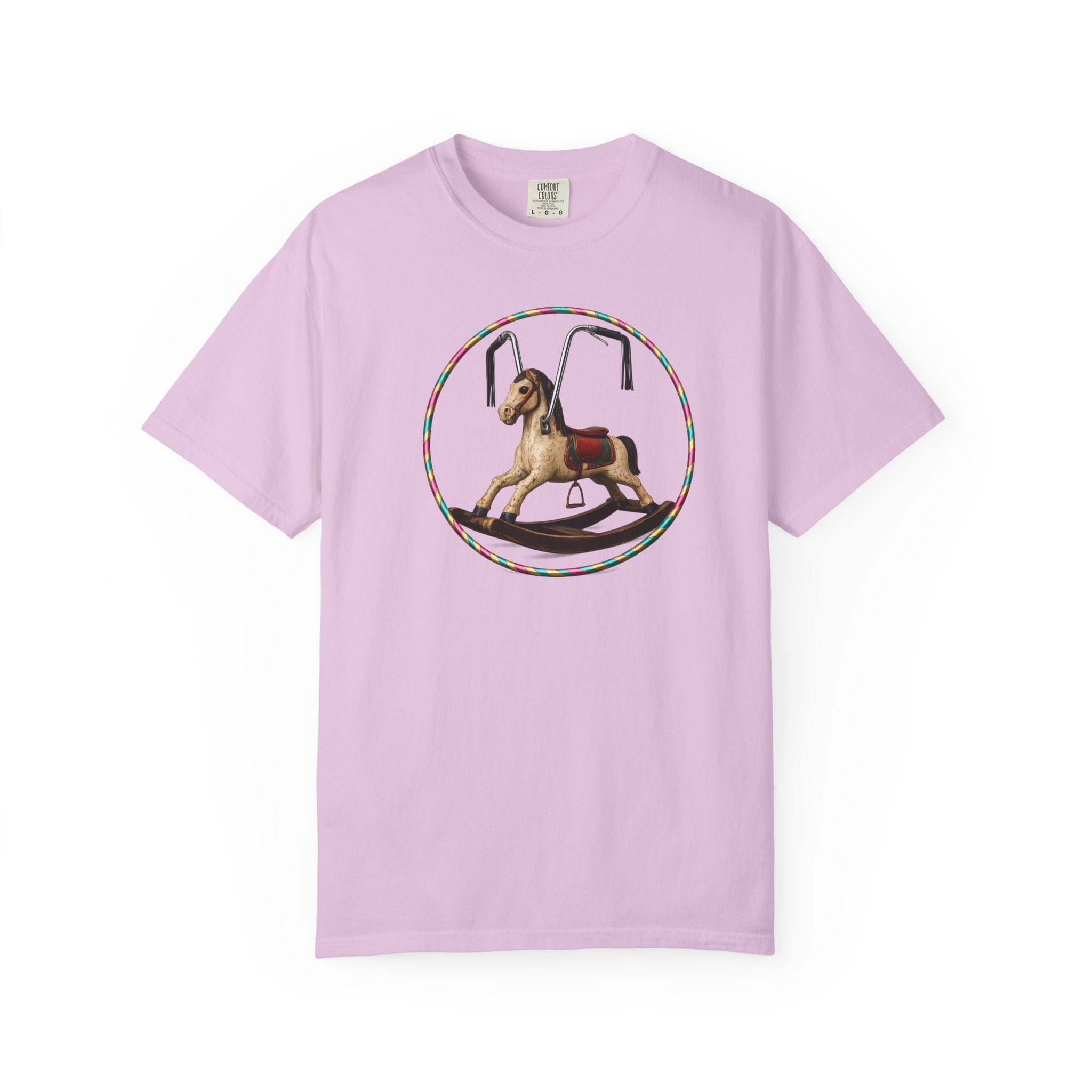 Copy of Rocking Horse T-Shirt — Vintage Carousel Toy Graphic Tee
