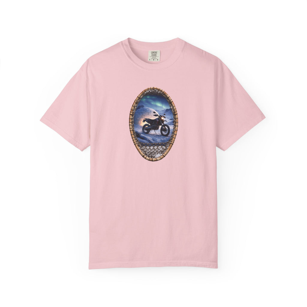 Copy of Motorcycle Night Ride T-Shirt — Framed Rider Graphic Tee