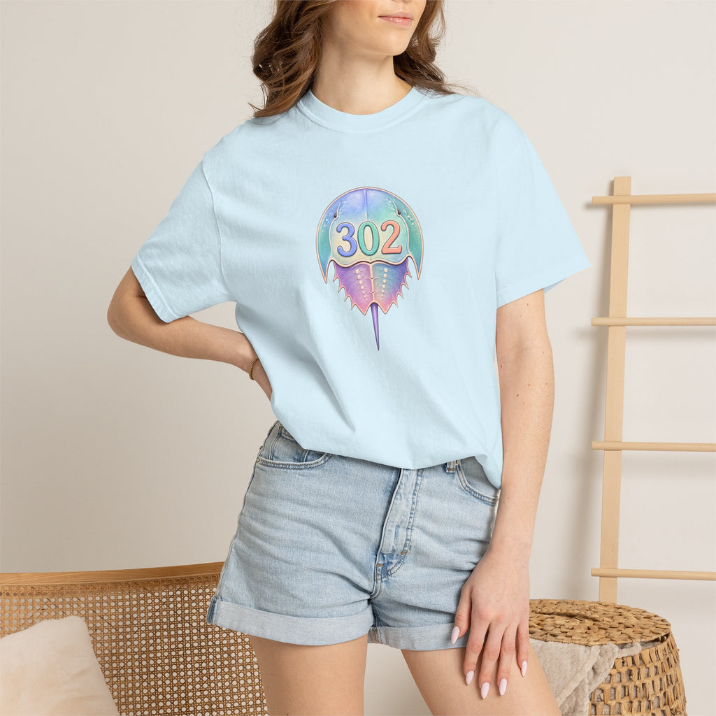 302 Rainbow Drip T-Shirt — Pastel Haze City Code Tee