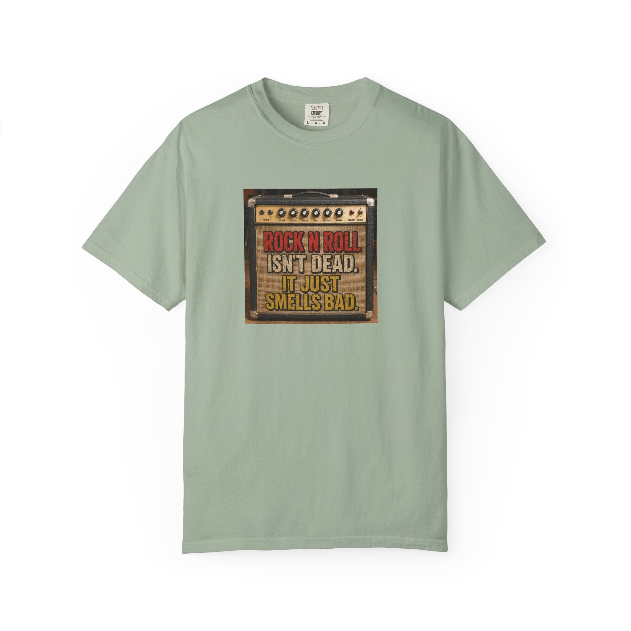 Rock 'N' Roll Isn't Dead T-Shirt — Vintage Amp Graphic Tee