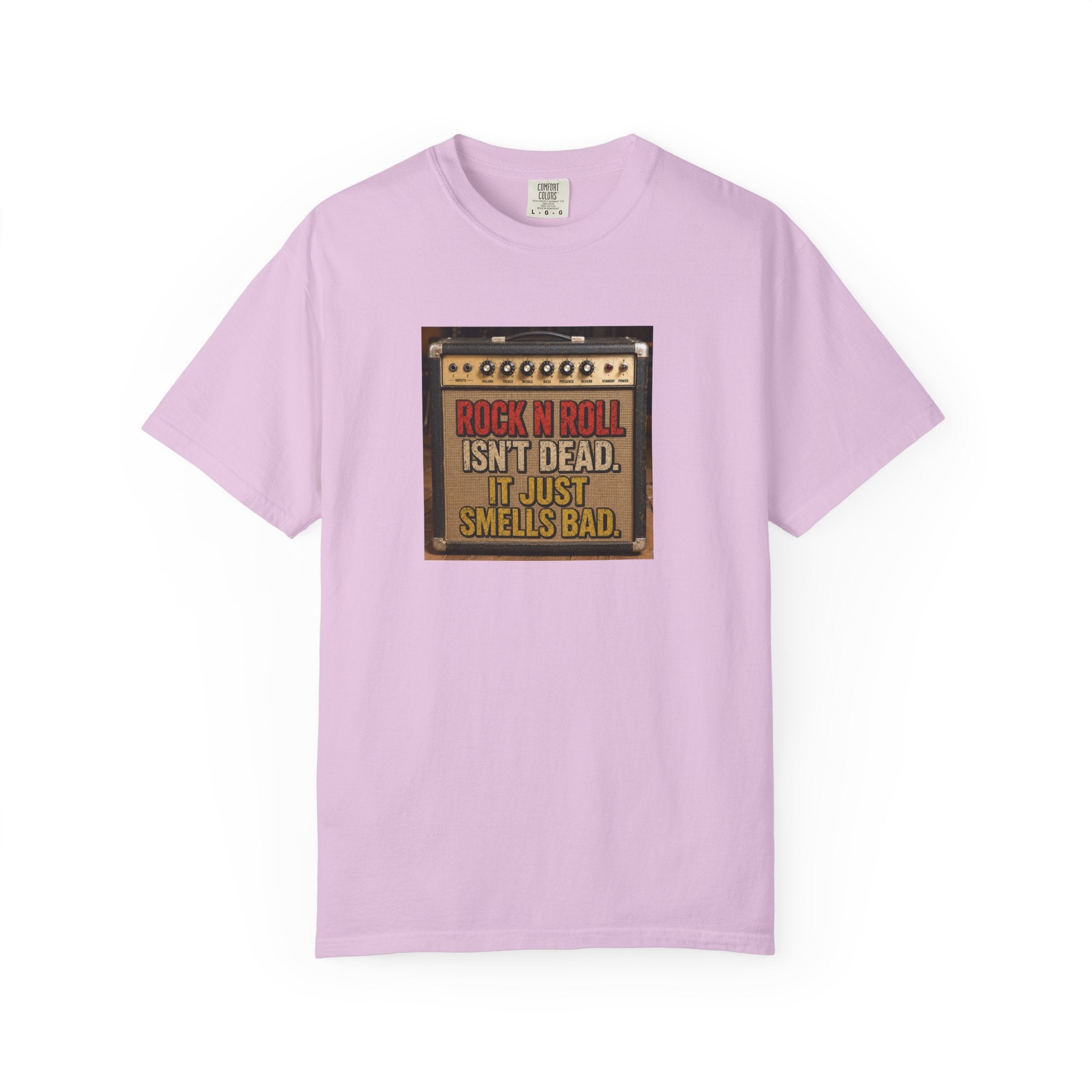 Rock 'N' Roll Isn't Dead T-Shirt — Vintage Amp Graphic Tee