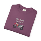 Motorcycle T-Shirt — 'Take It Out, Play With It' Vintage Dirt Bike Tee