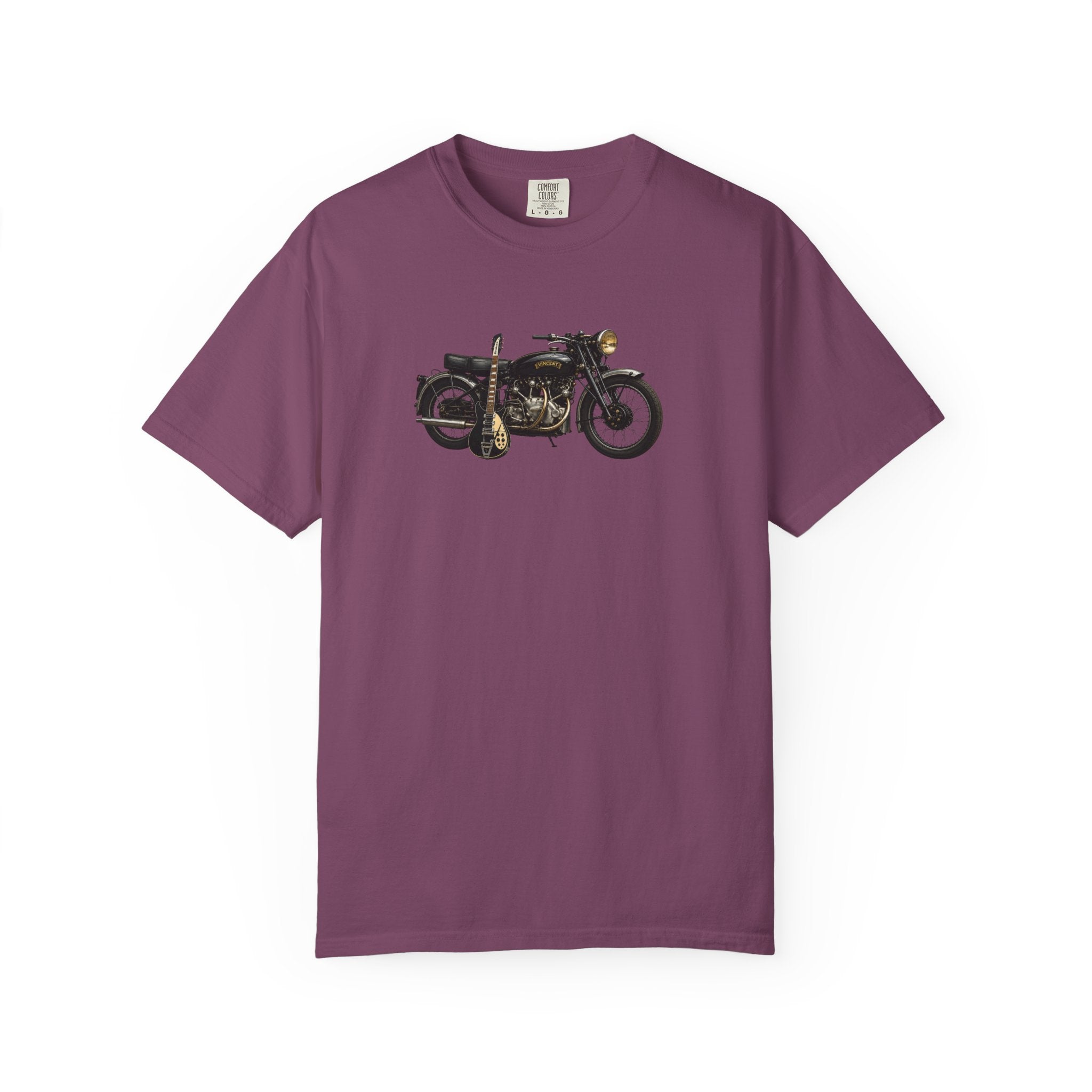 Vintage Motorcycle T-Shirt — Retro Classic Bike Graphic Tee