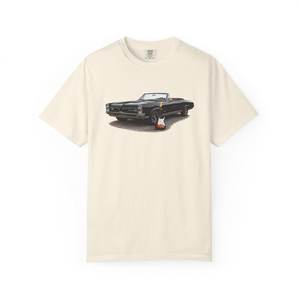 Classic Convertible Car T-Shirt — Retro Muscle Car Graphic Tee