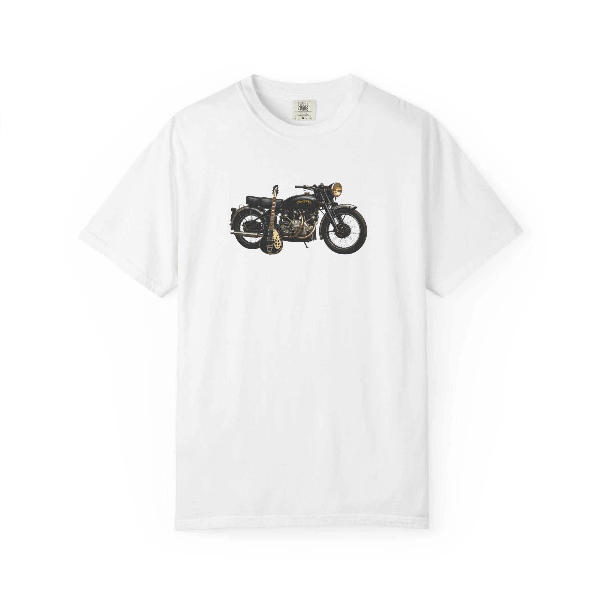 Vintage Motorcycle T-Shirt — Retro Classic Bike Graphic Tee