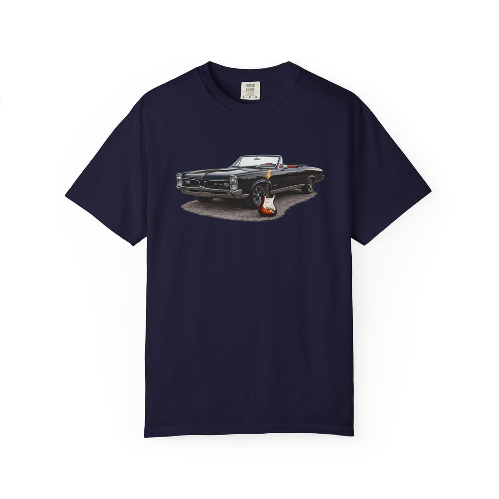 Classic Convertible Car T-Shirt — Retro Muscle Car Graphic Tee
