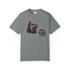 Vintage Biker Photo T-Shirt — "250 Years of Freedom" Graphic Tee
