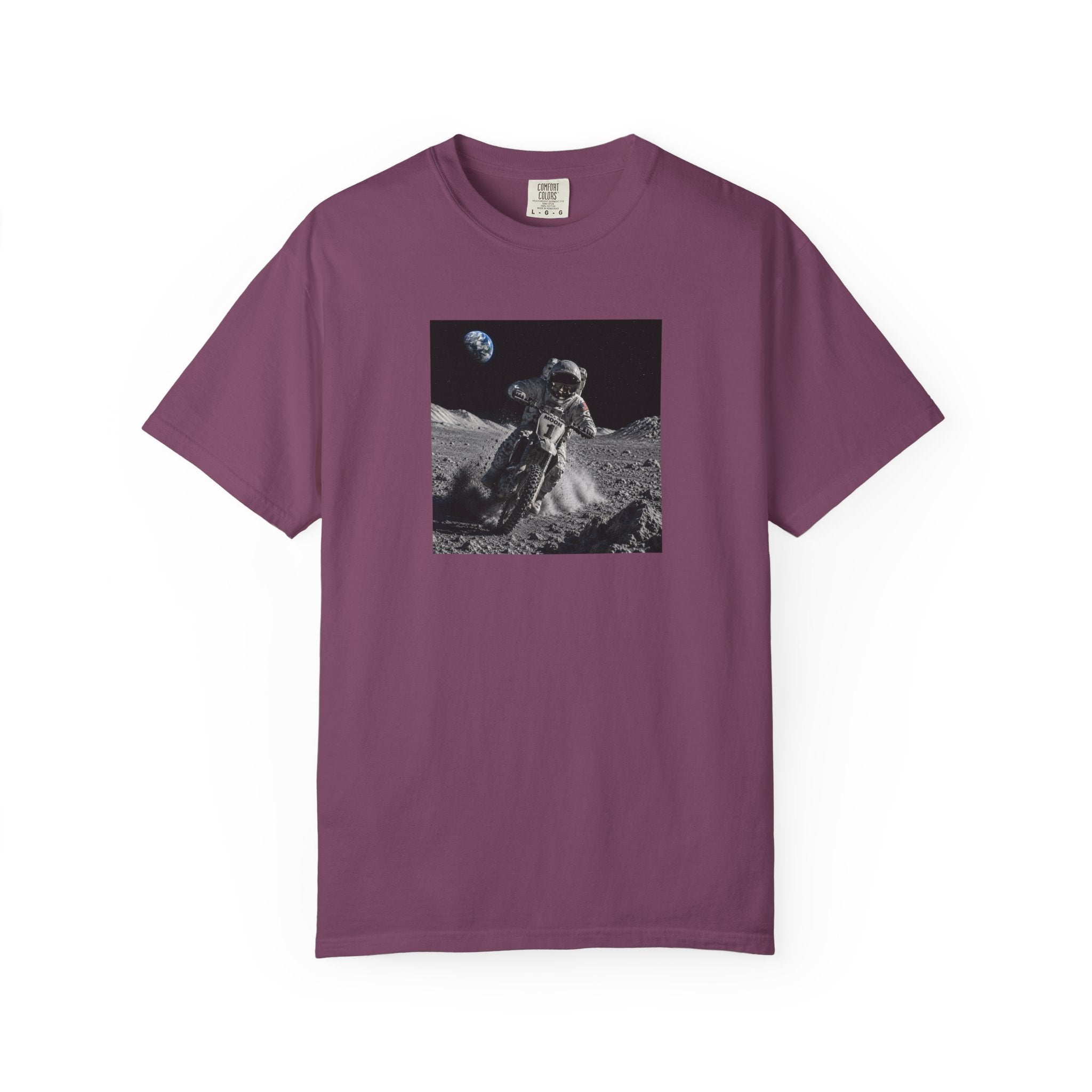 Astronaut Moonwalk T-Shirt — Vintage Space Photo Tee