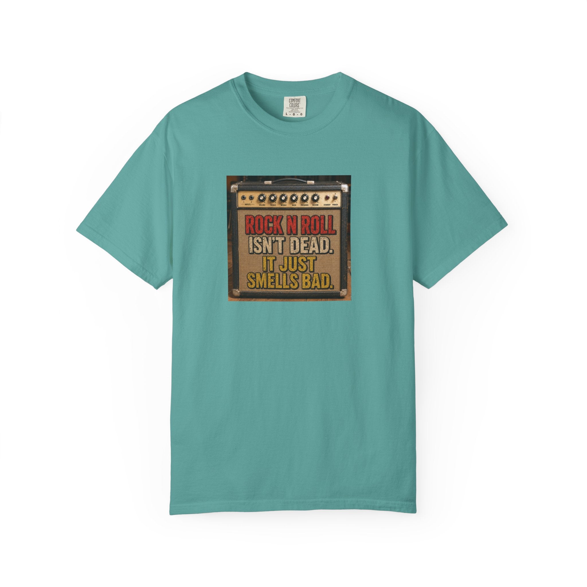 Rock 'N' Roll Isn't Dead T-Shirt — Vintage Amp Graphic Tee