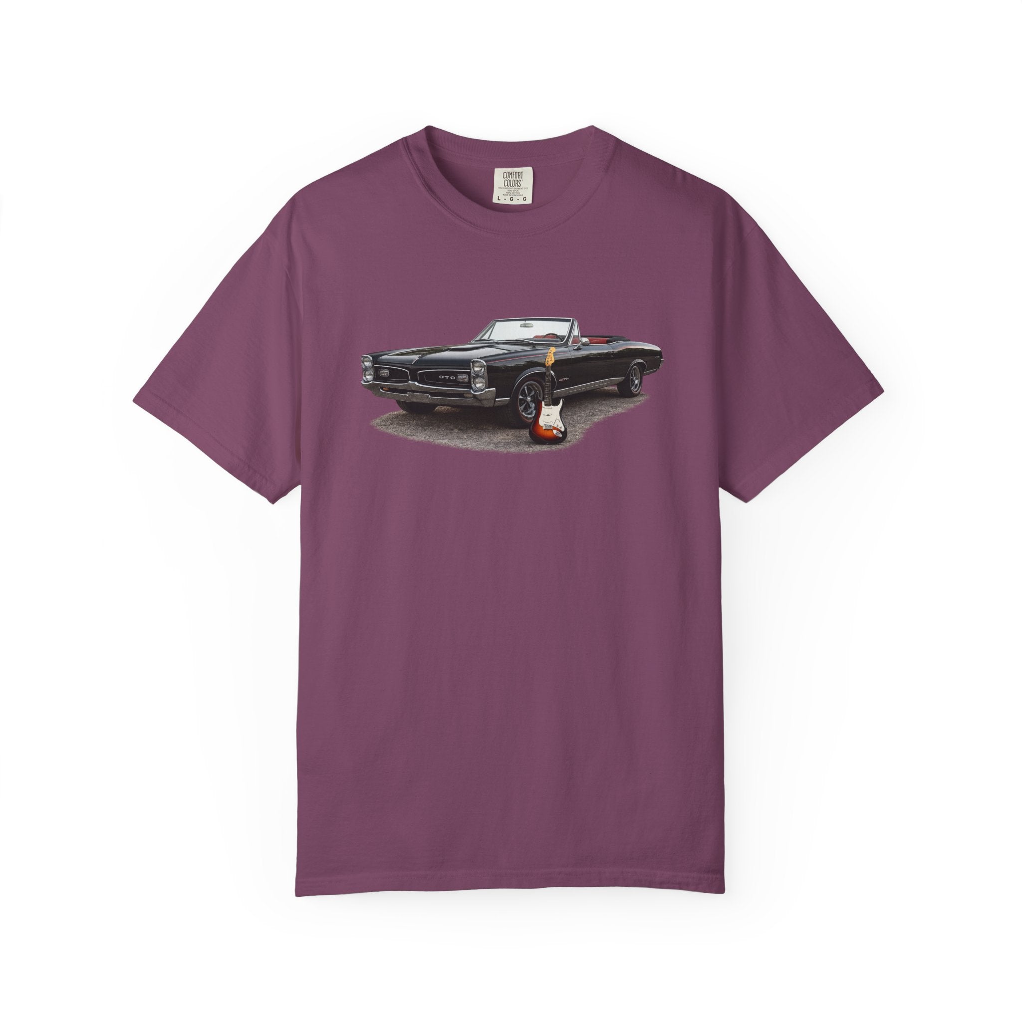 Classic Convertible Car T-Shirt — Retro Muscle Car Graphic Tee