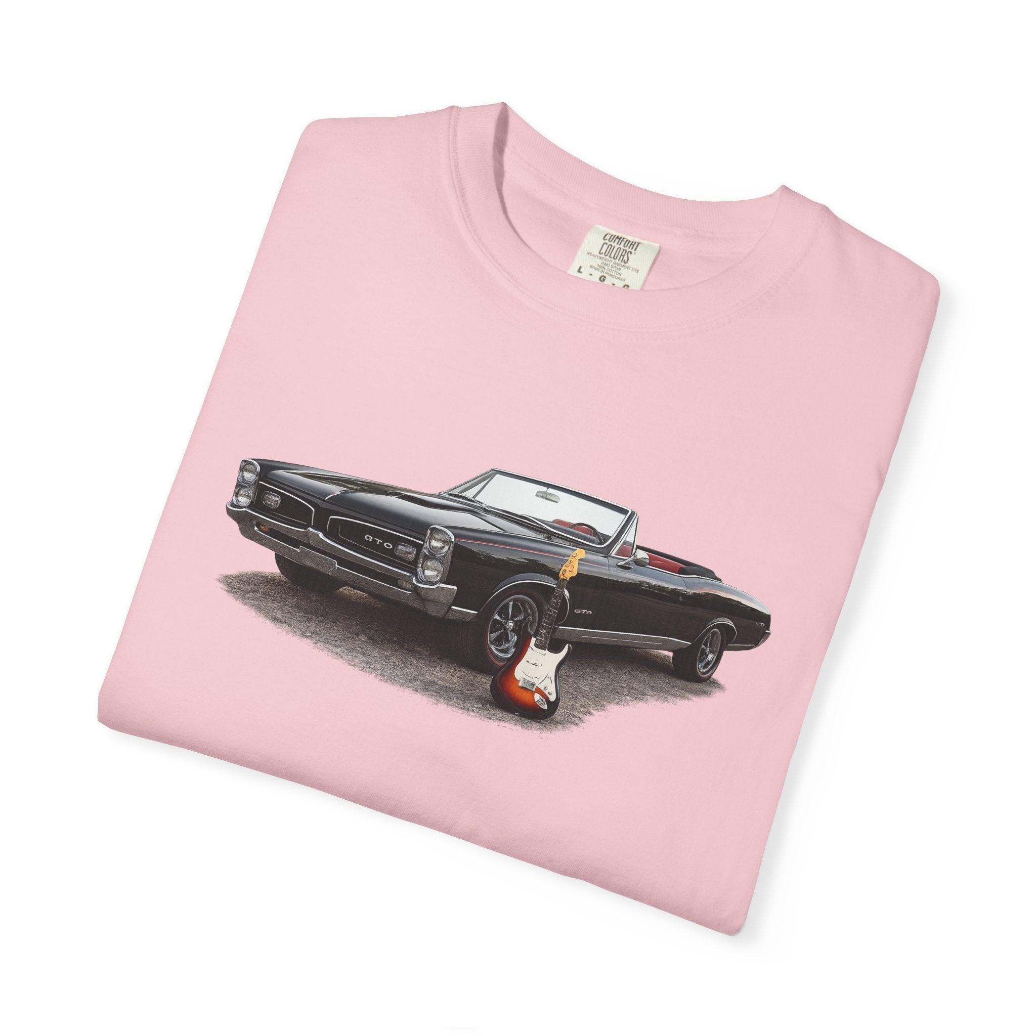 Classic Convertible Car T-Shirt — Retro Muscle Car Graphic Tee