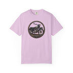 Classic Triumph Motorcycle T-Shirt — Vintage British Flag Ride Tee