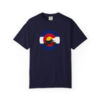 Copy of Motorcycle Sunset T-Shirt — Retro Colorado Circle Rider Tee