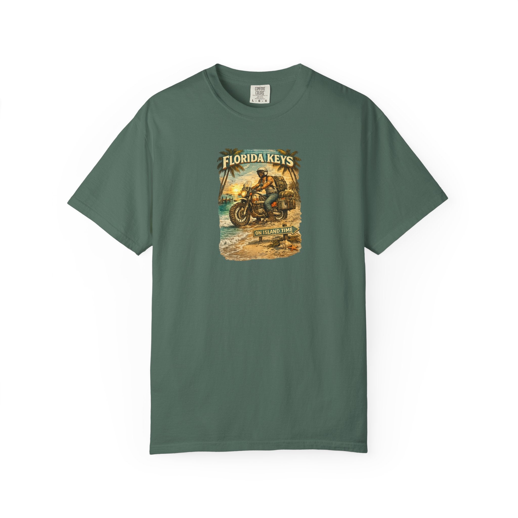 Adventure Motorcycle T-Shirt — "Life Is An Adventure, Make It Count"