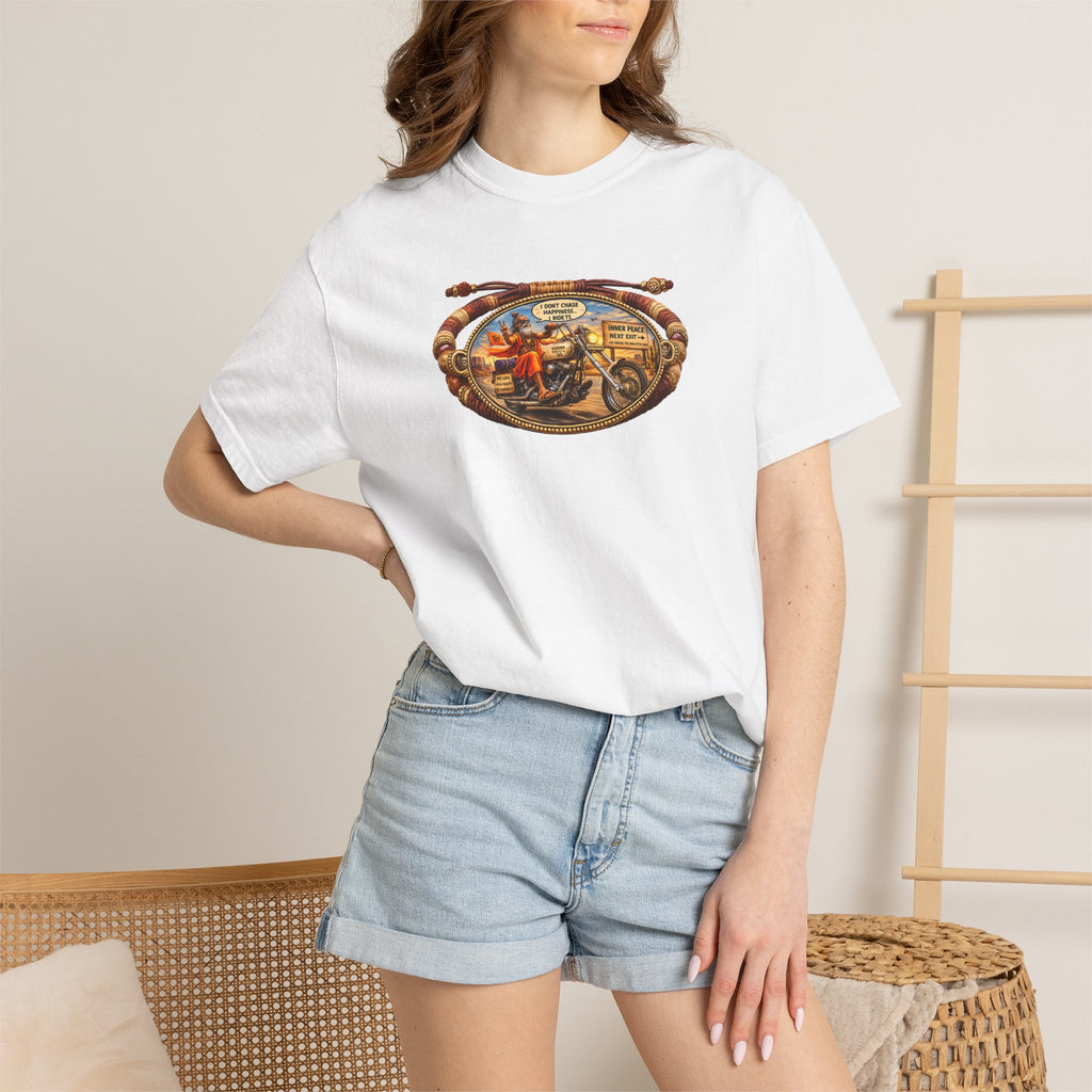 Vintage British Motorcycle T-Shirt — Union Jack Cafe Racer Graphic