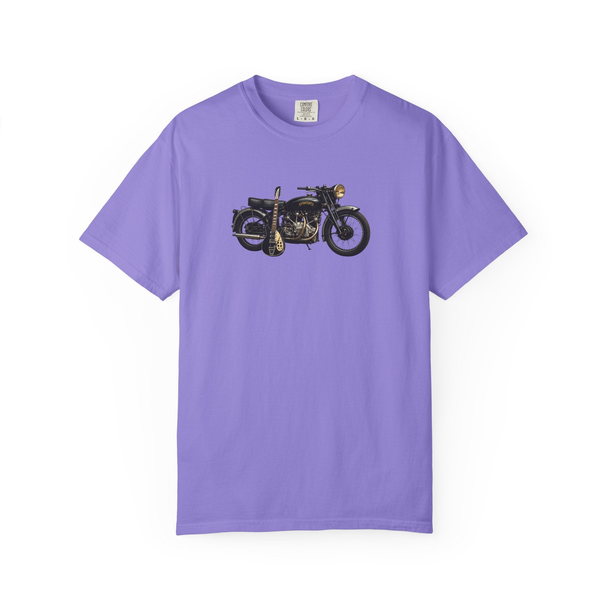 Vintage Motorcycle T-Shirt — Retro Classic Bike Graphic Tee
