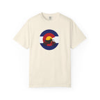 Copy of Motorcycle Sunset T-Shirt — Retro Colorado Circle Rider Tee