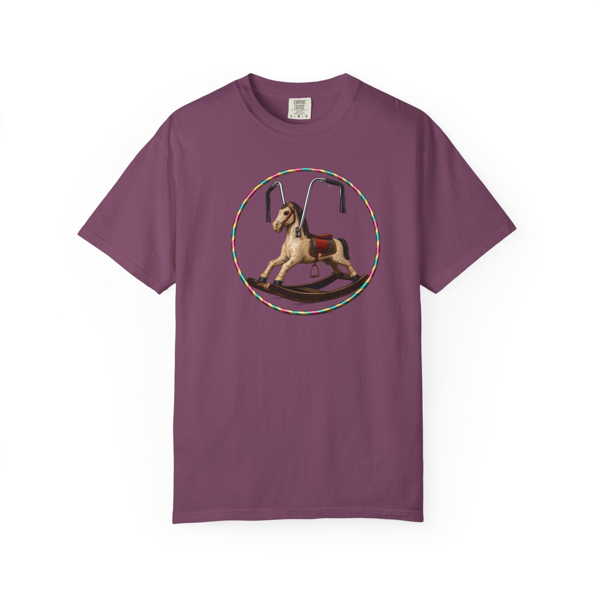 Copy of Rocking Horse T-Shirt — Vintage Carousel Toy Graphic Tee
