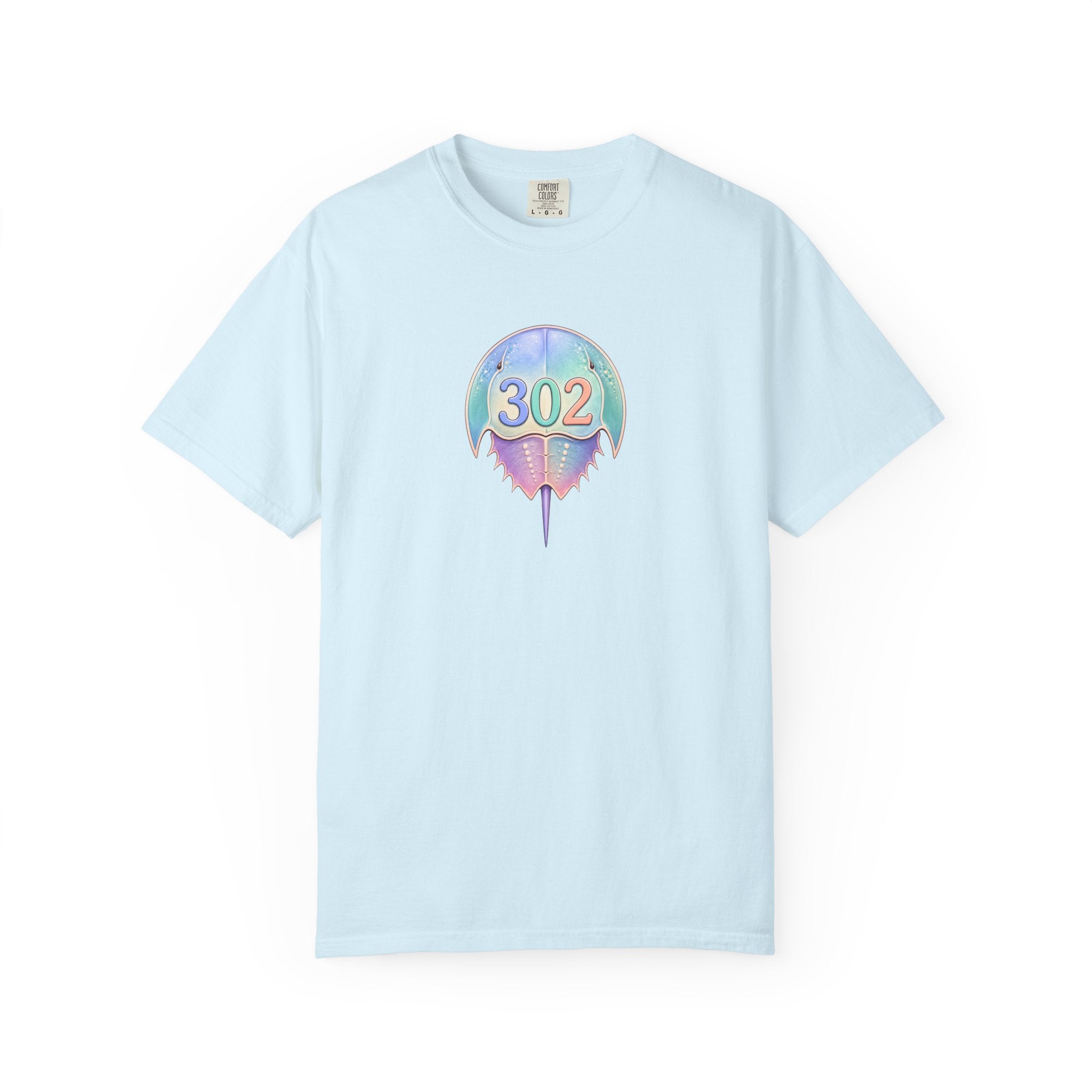 302 Rainbow Drip T-Shirt — Pastel Haze City Code Tee