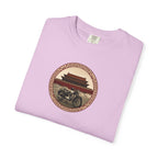 Vintage Camera & Pagoda T-Shirt — Retro Travel Photography Tee