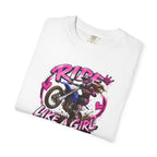 Ride Like a Girl T-Shirt — Women's Motocross Dirt Bike Graphic Tee