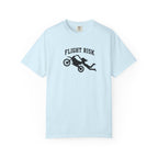Flight Risk Motorcycle T-Shirt — Stunt Rider Graphic Tee