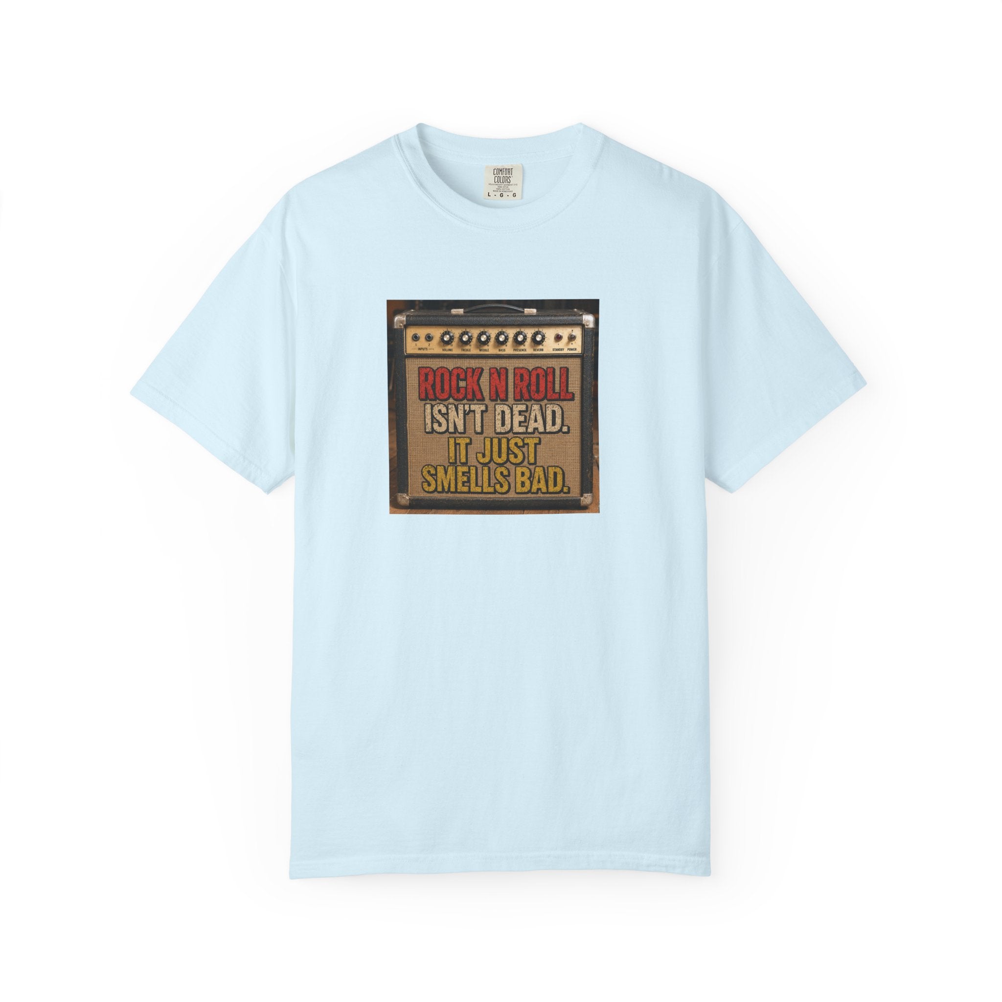 Rock 'N' Roll Isn't Dead T-Shirt — Vintage Amp Graphic Tee
