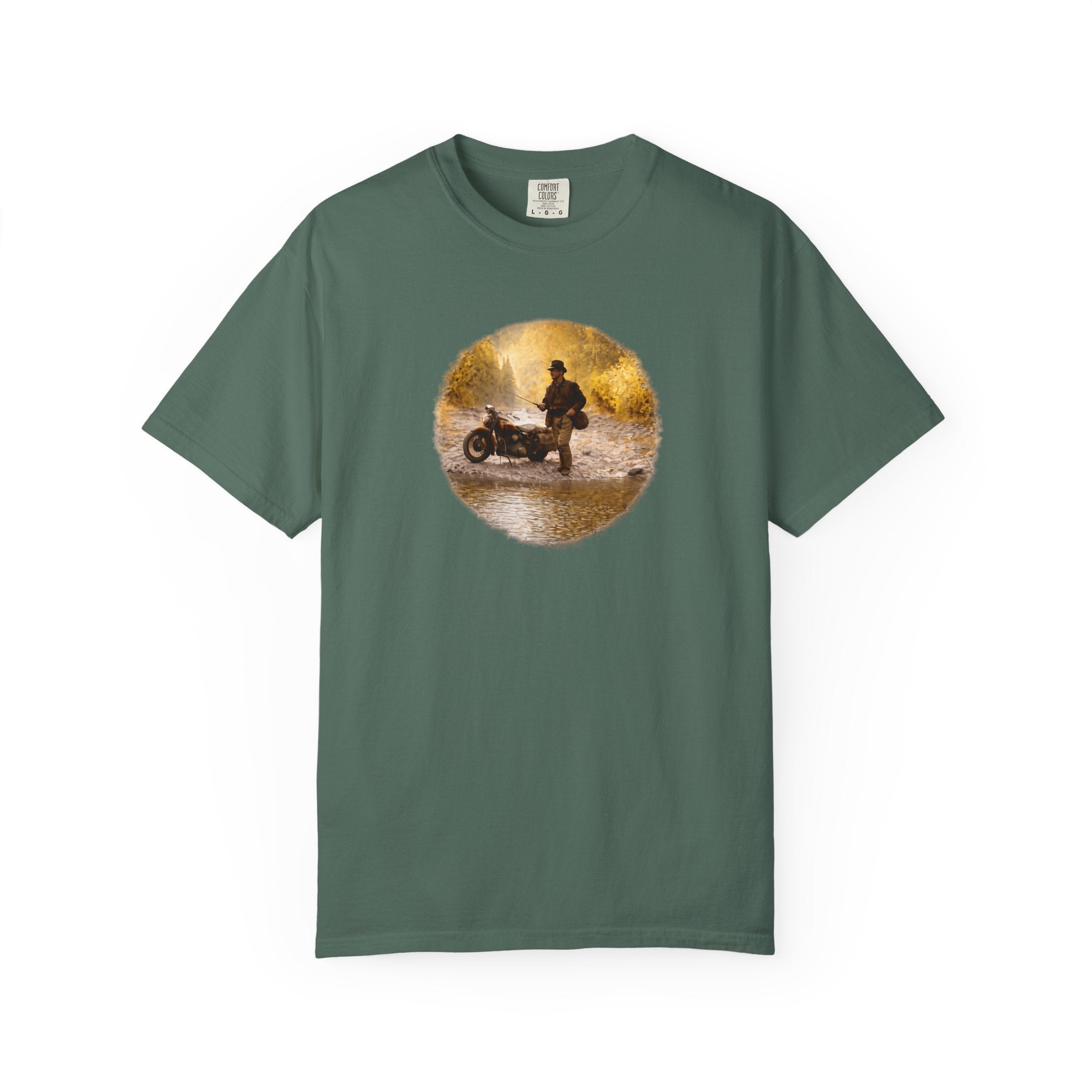 Copy of Motorcycle Rider Vintage Photo T-Shirt