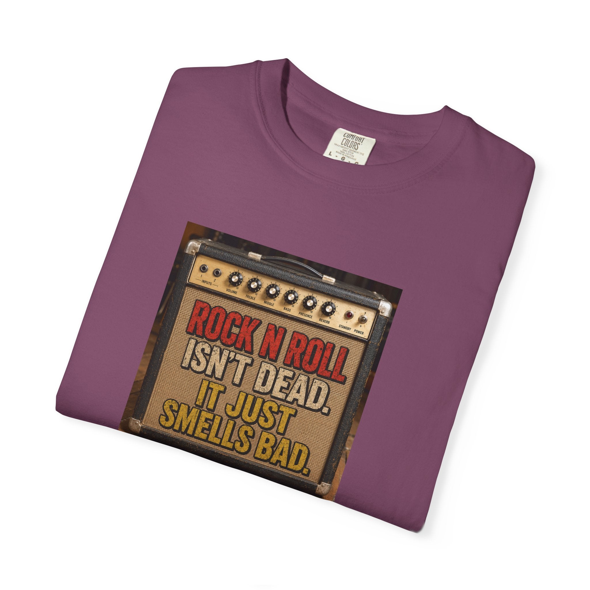 Rock 'N' Roll Isn't Dead T-Shirt — Vintage Amp Graphic Tee