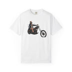 Vintage Biker Photo T-Shirt — "250 Years of Freedom" Graphic Tee