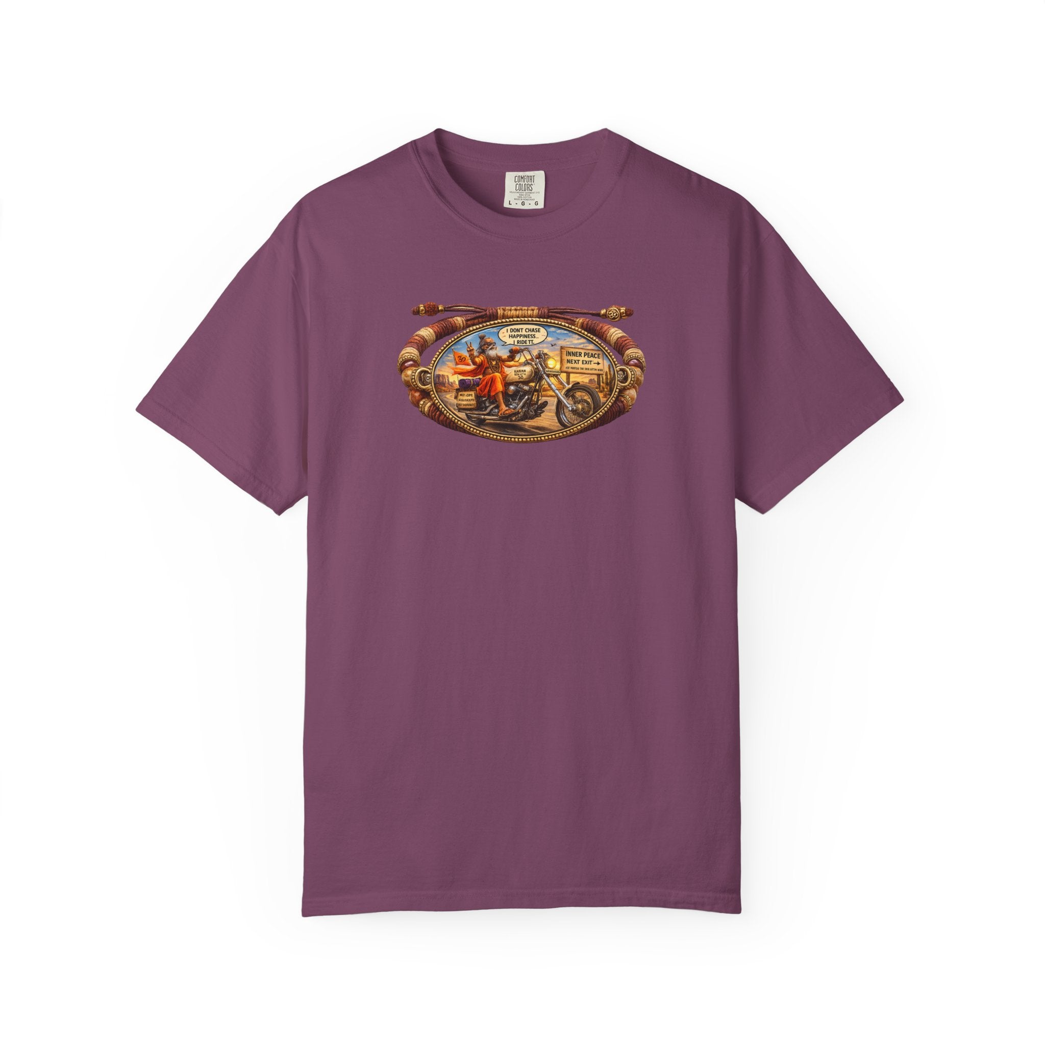 Vintage British Motorcycle T-Shirt — Union Jack Cafe Racer Graphic
