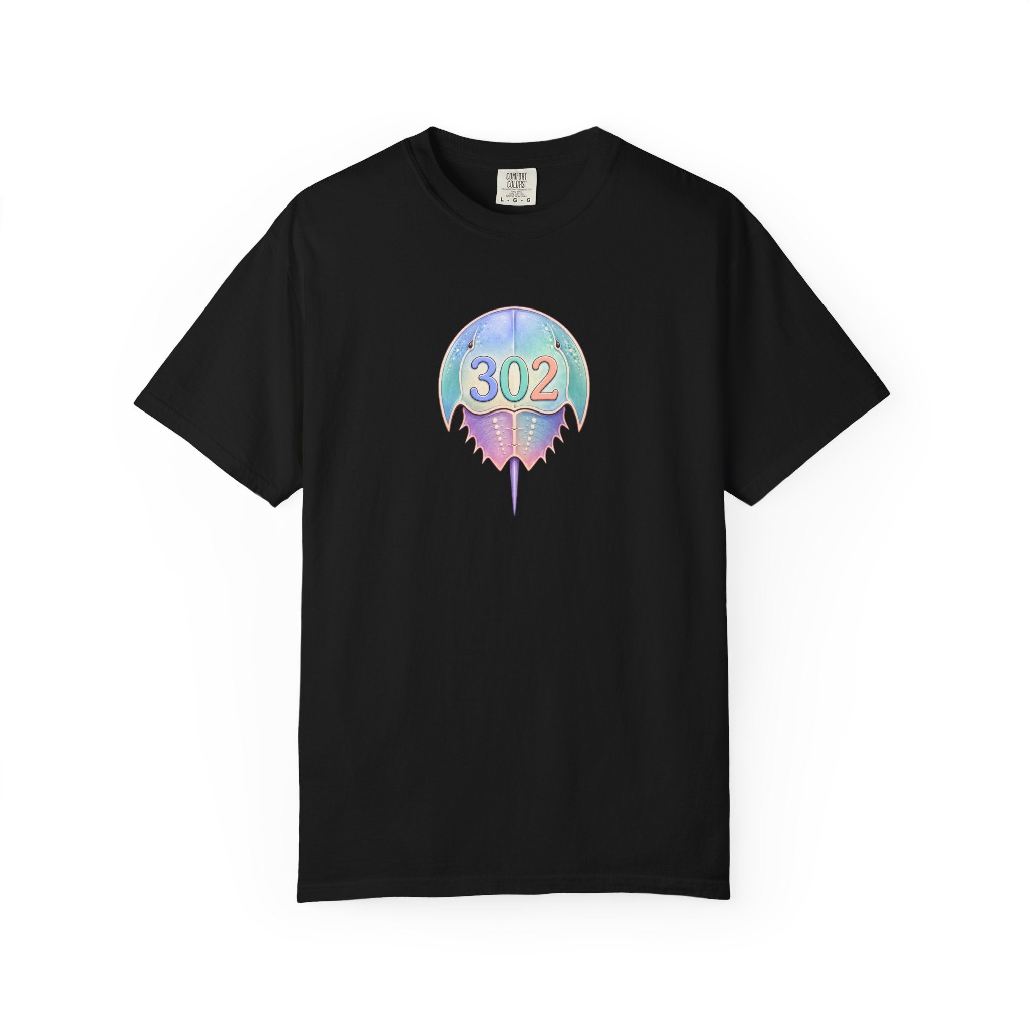 302 Rainbow Drip T-Shirt — Pastel Haze City Code Tee