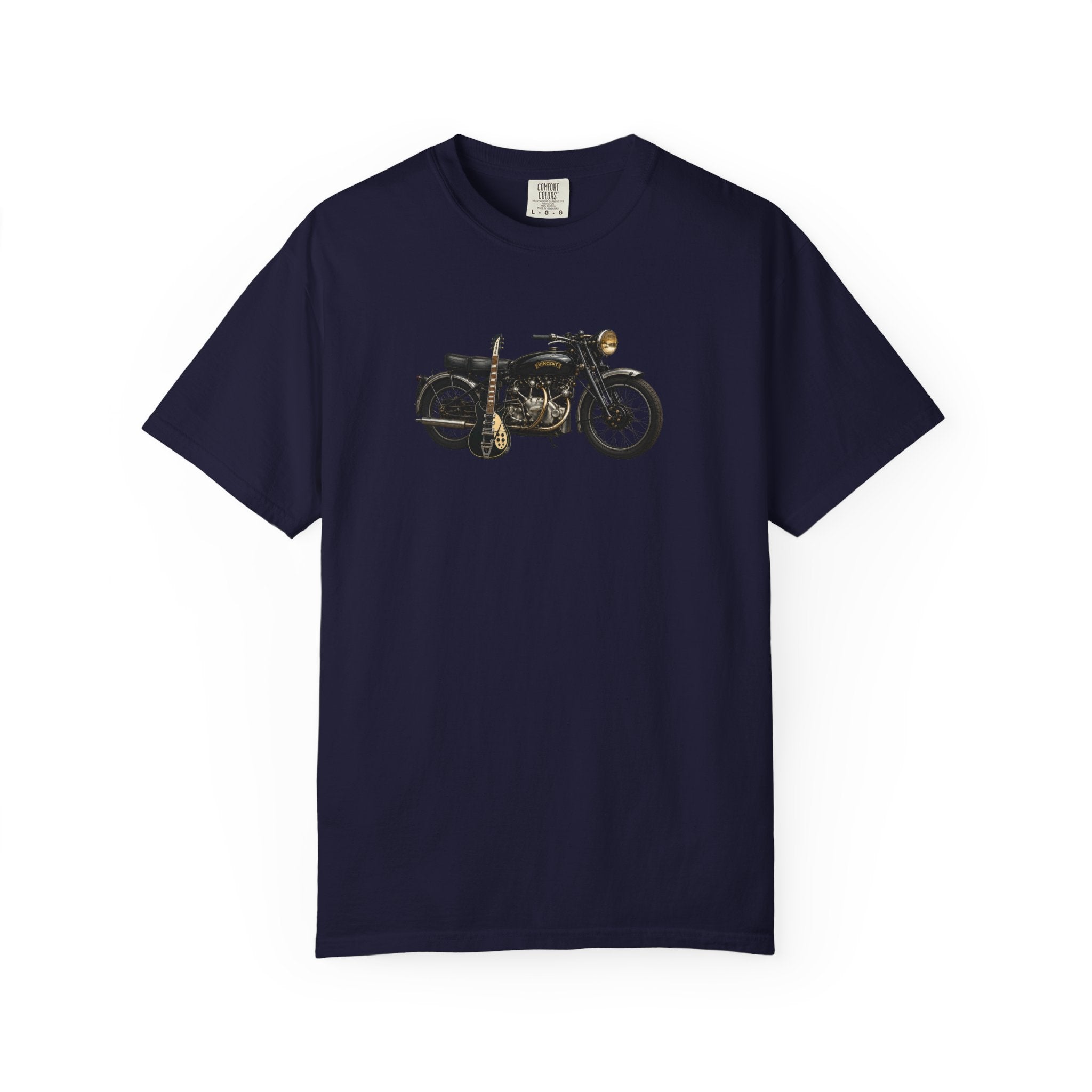 Vintage Motorcycle T-Shirt — Retro Classic Bike Graphic Tee