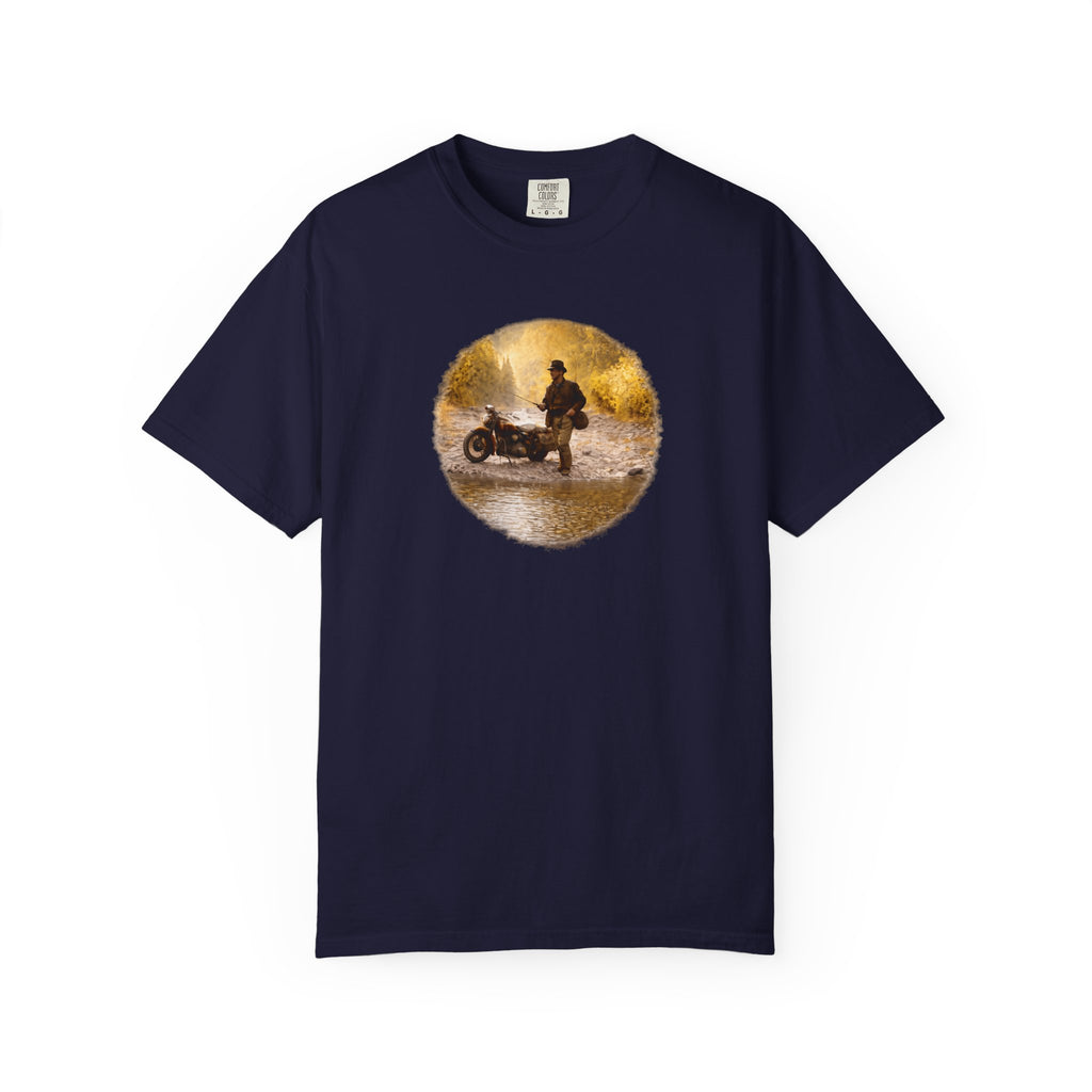 Copy of Motorcycle Rider Vintage Photo T-Shirt
