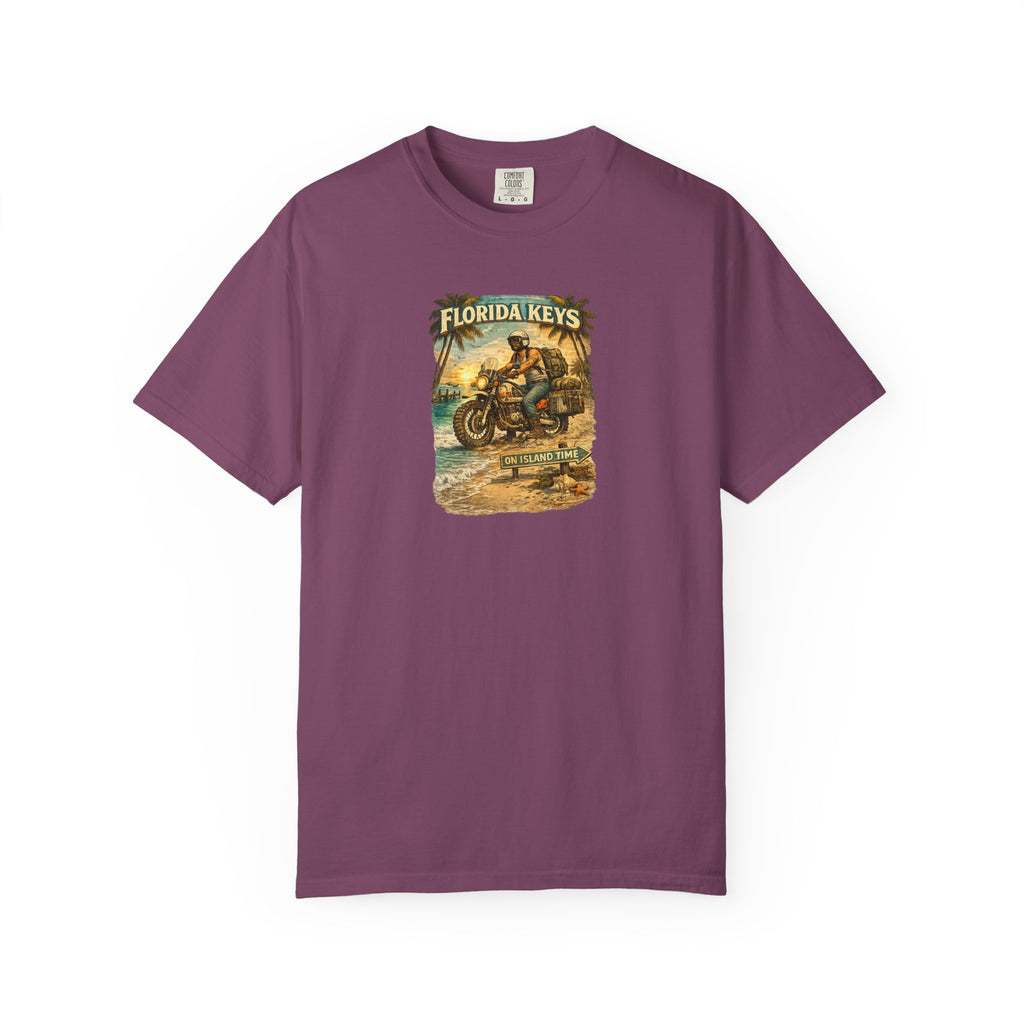 Adventure Motorcycle T-Shirt — "Life Is An Adventure, Make It Count"