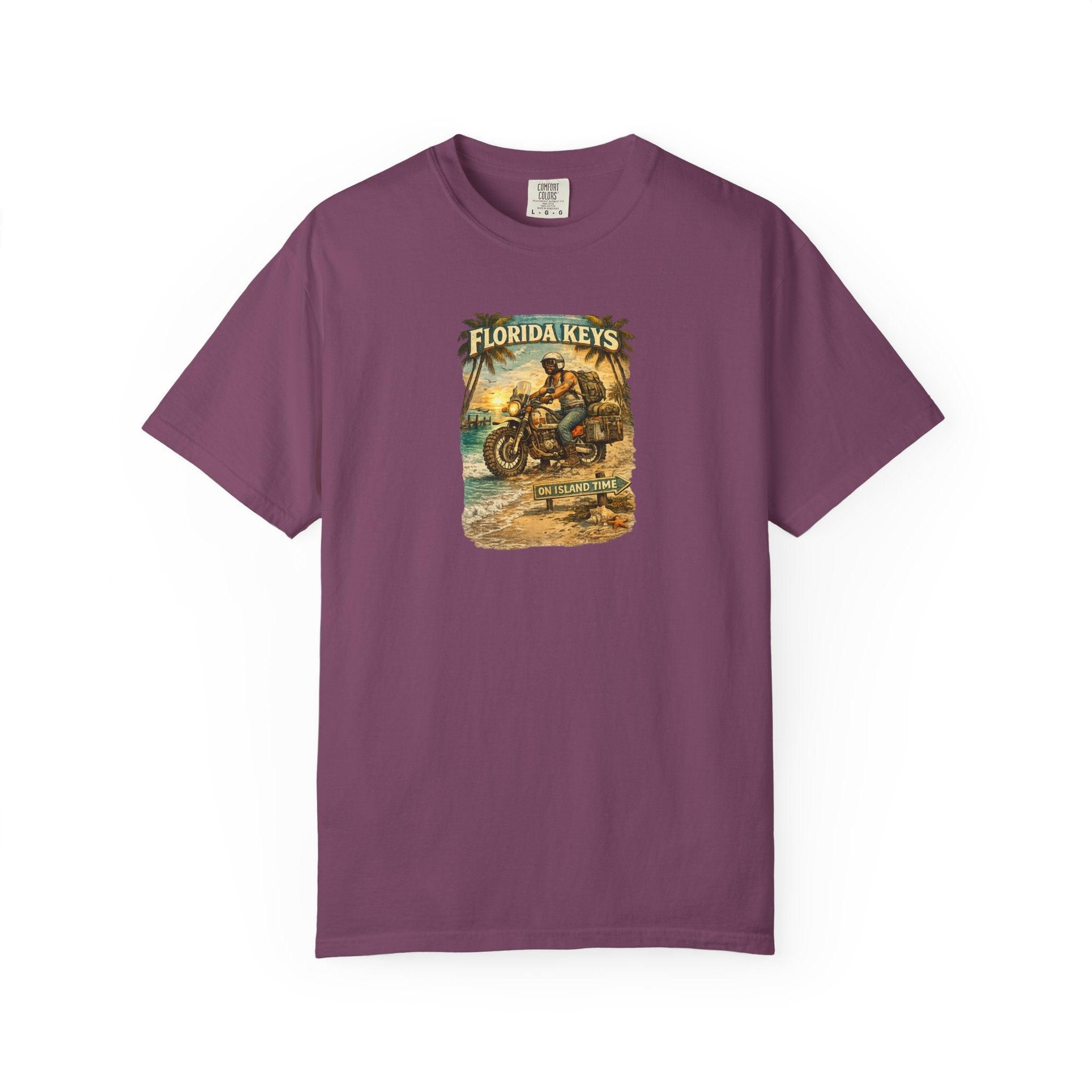 Adventure Motorcycle T-Shirt — "Life Is An Adventure, Make It Count"