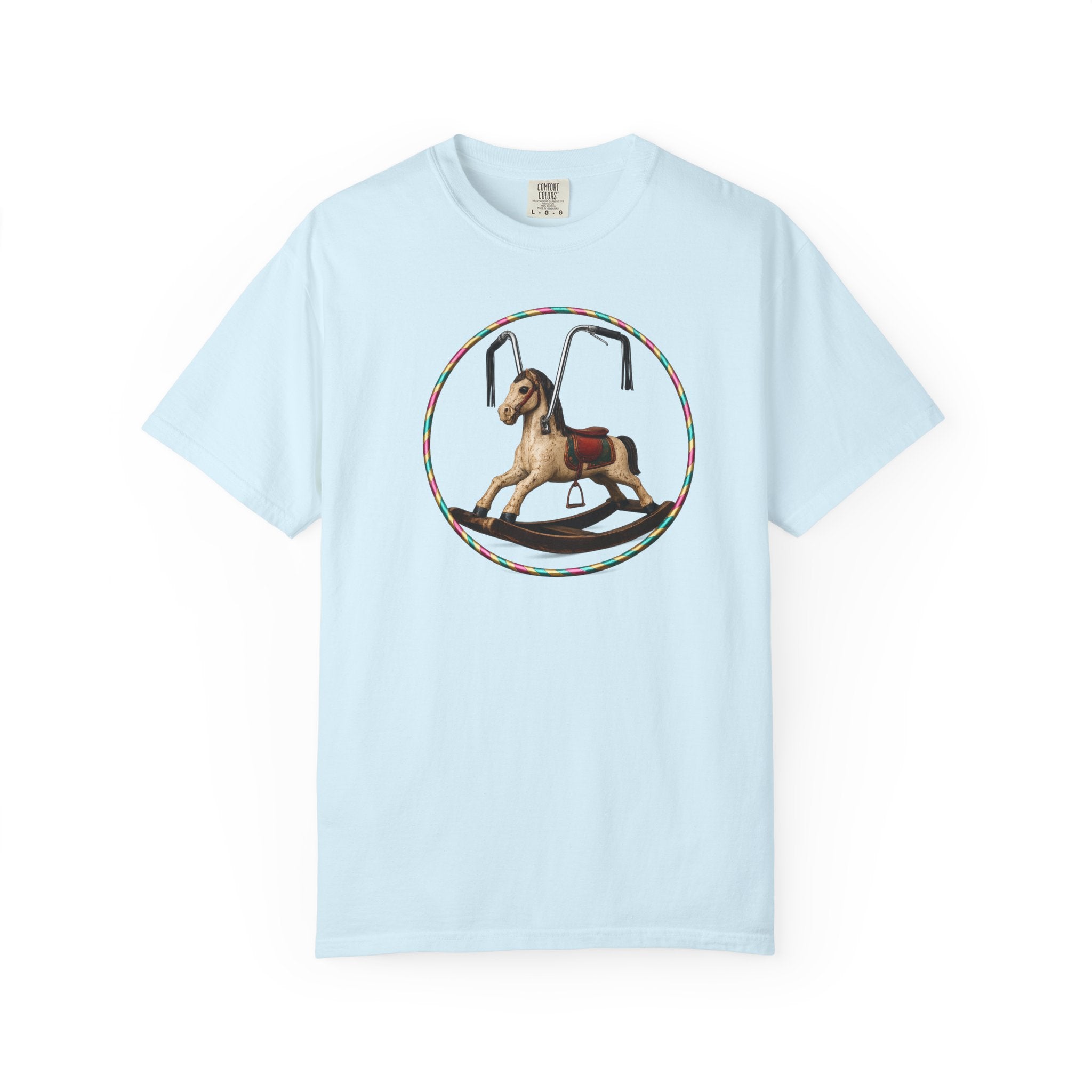 Copy of Rocking Horse T-Shirt — Vintage Carousel Toy Graphic Tee