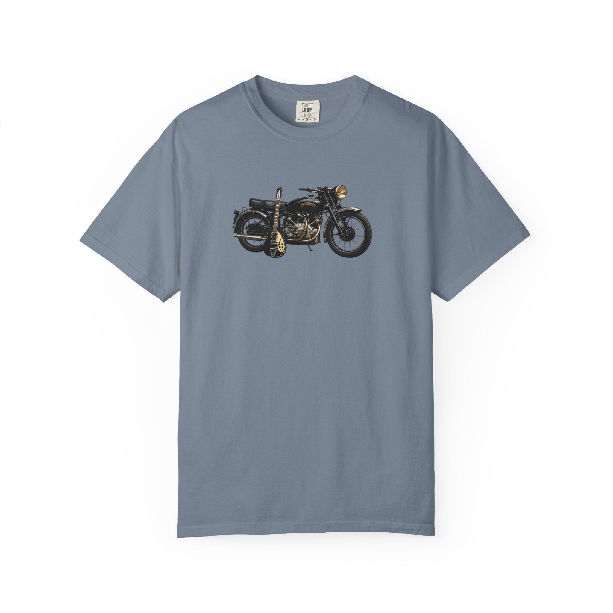 Vintage Motorcycle T-Shirt — Retro Classic Bike Graphic Tee
