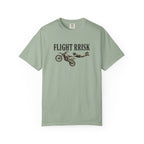 Flight Risk Motorcycle T-Shirt — Stunt Rider Graphic Tee