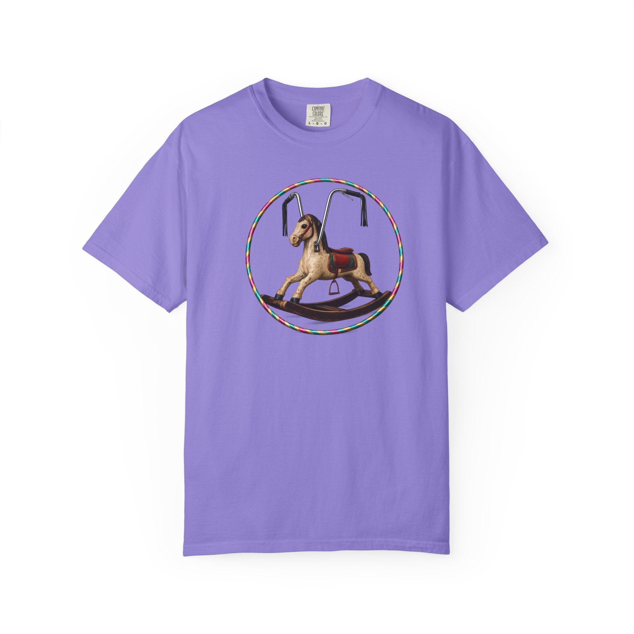 Copy of Rocking Horse T-Shirt — Vintage Carousel Toy Graphic Tee