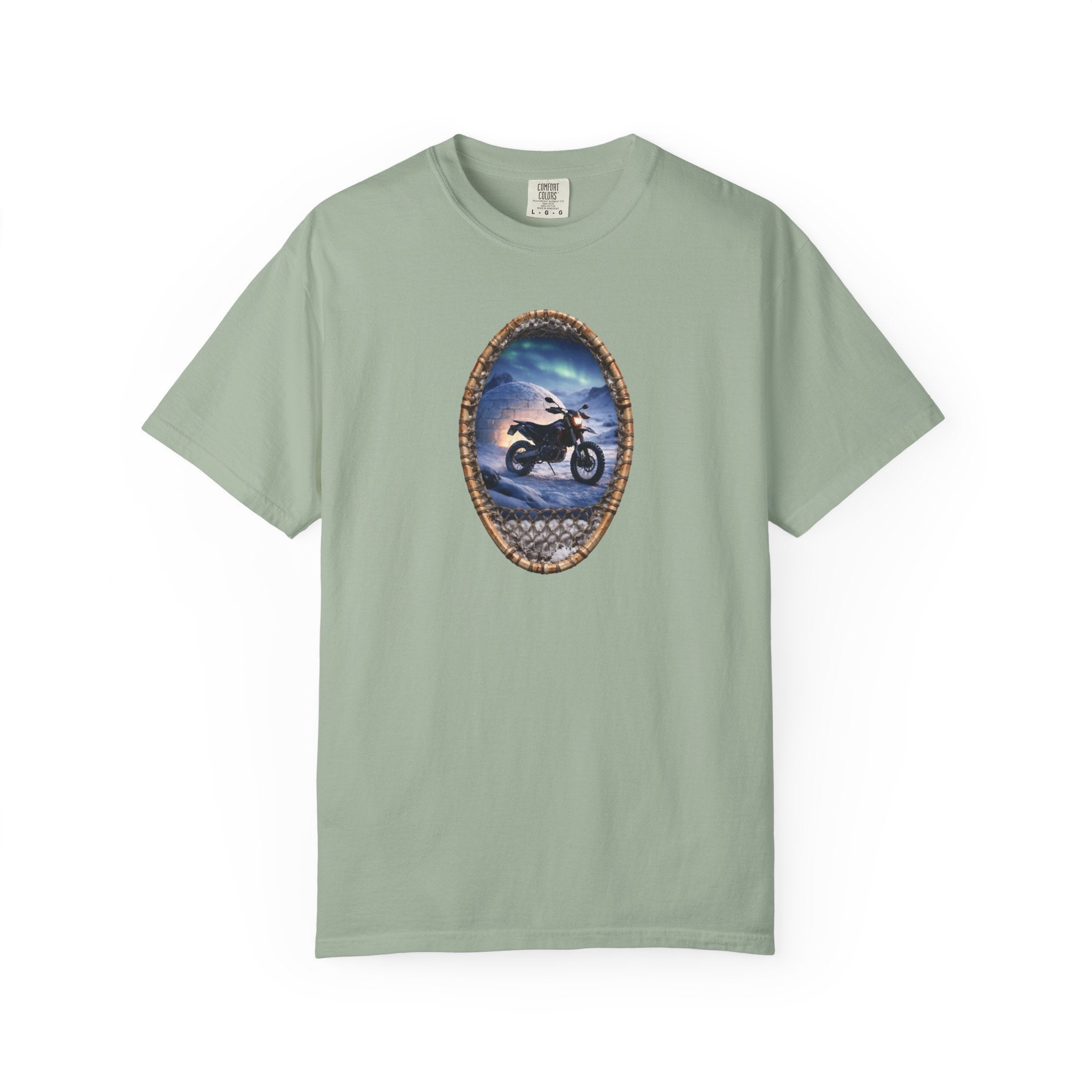 Copy of Motorcycle Night Ride T-Shirt — Framed Rider Graphic Tee