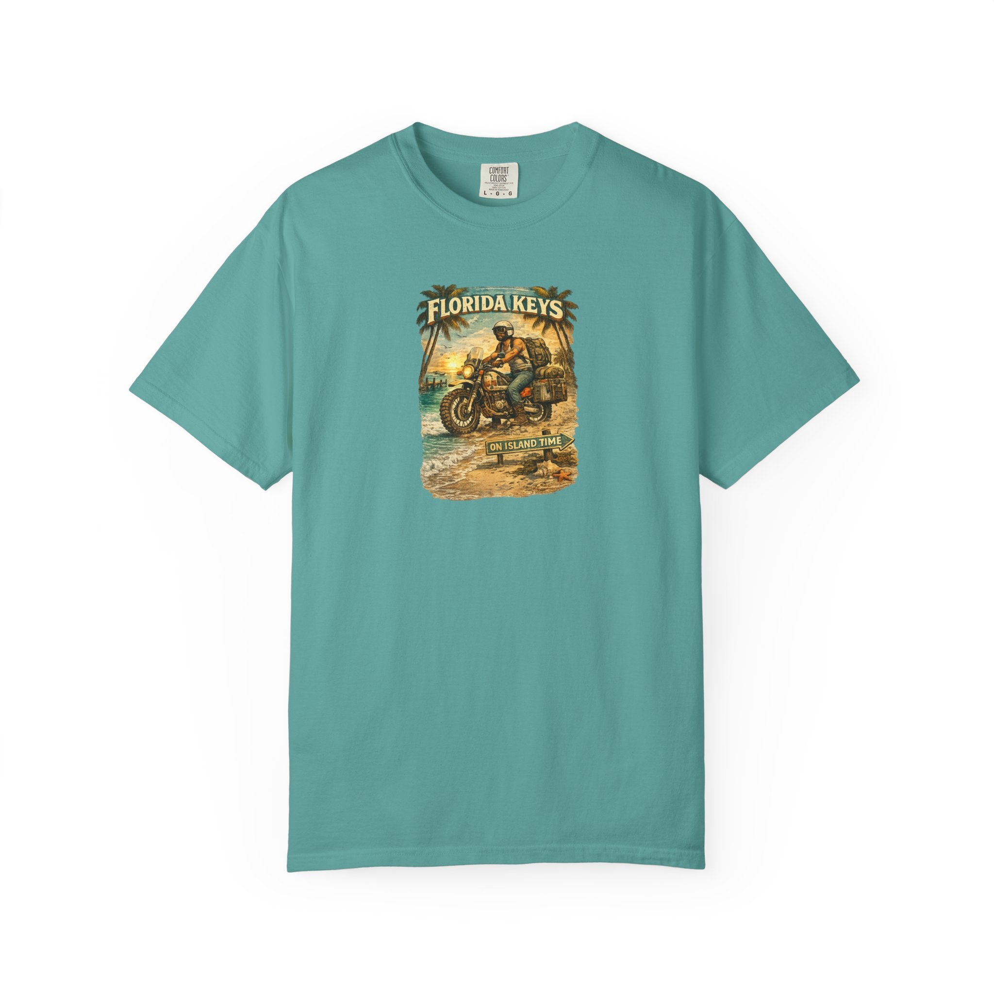 Adventure Motorcycle T-Shirt — "Life Is An Adventure, Make It Count"