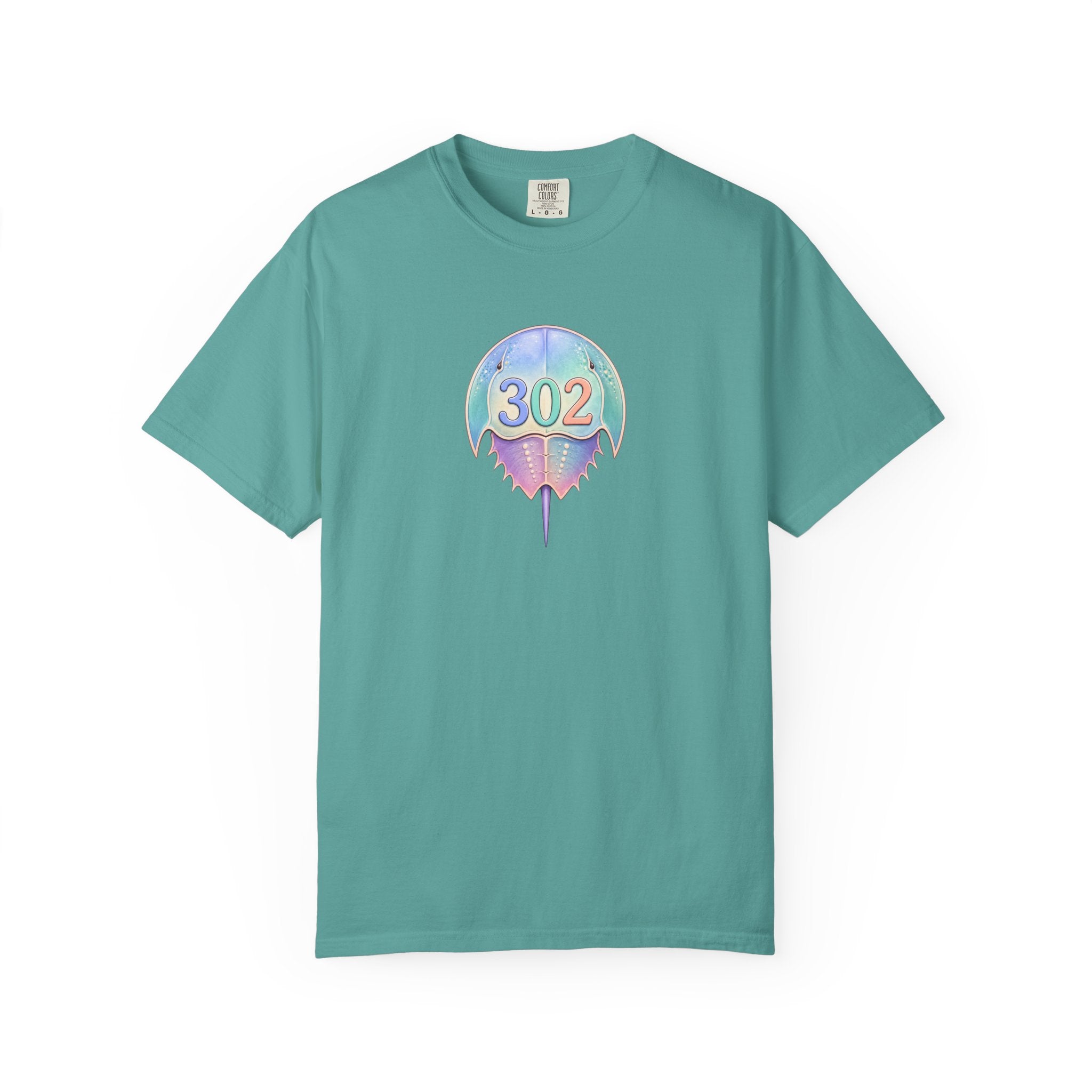 302 Rainbow Drip T-Shirt — Pastel Haze City Code Tee