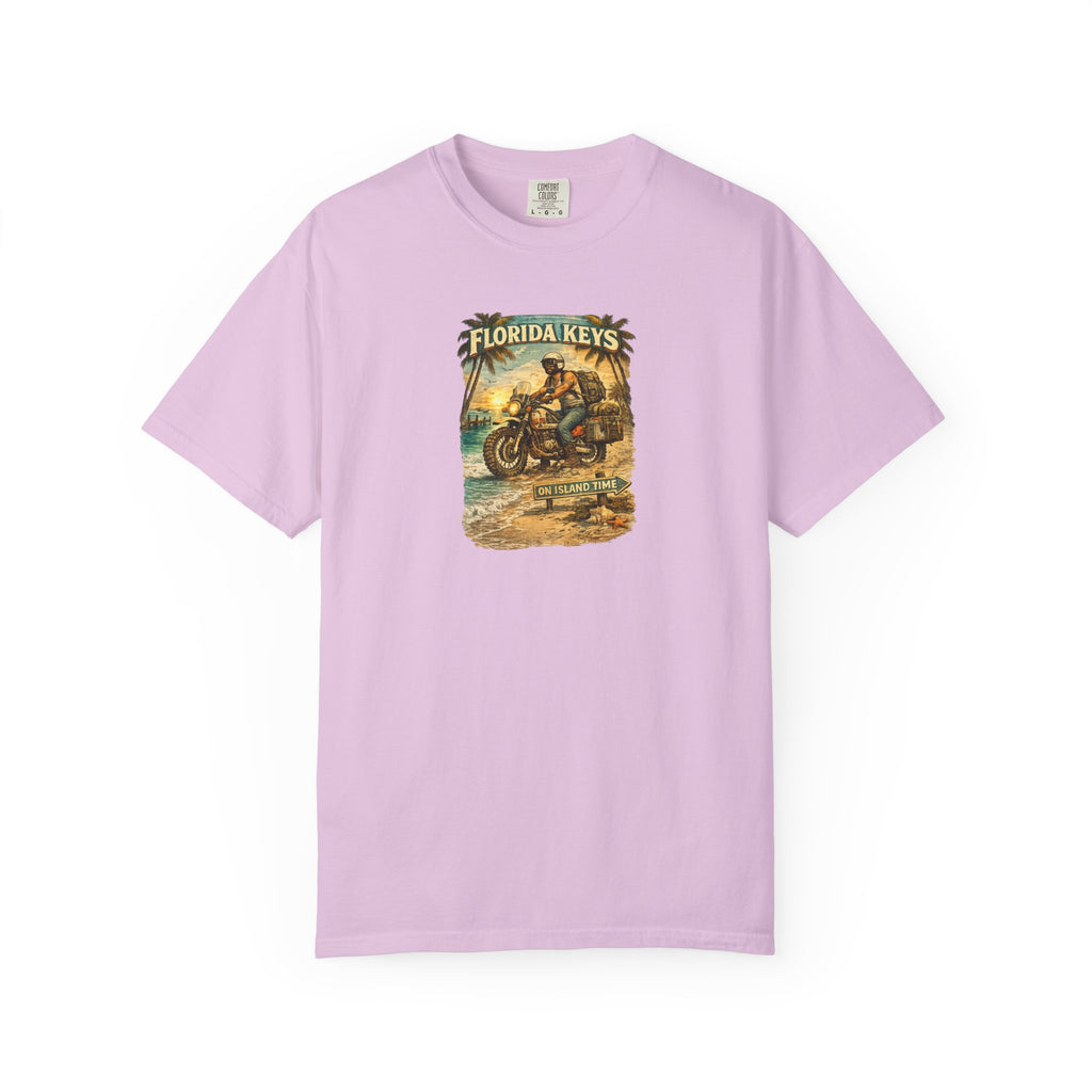 Adventure Motorcycle T-Shirt — "Life Is An Adventure, Make It Count"