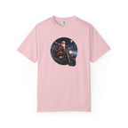 Santa on Motorcycle T-Shirt — Christmas Biker Holiday Tee